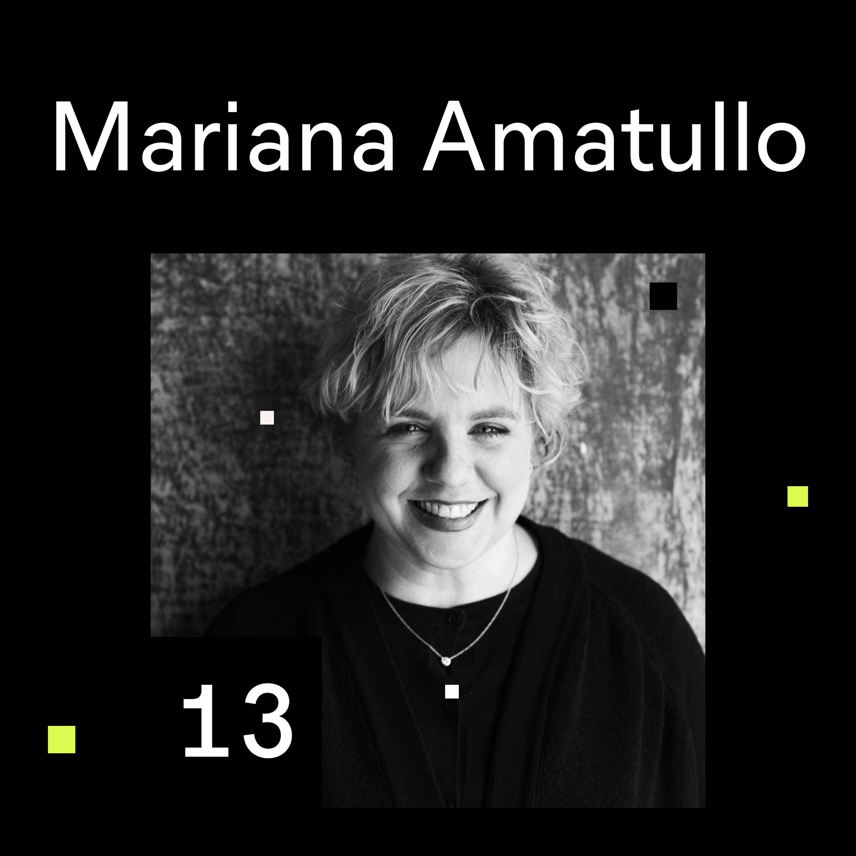 Portrait of Mariana Amatullo, Vice Provost of Global Strategic Initiavites at New Scholl for the episode 13th of the shaping chaos podcast.