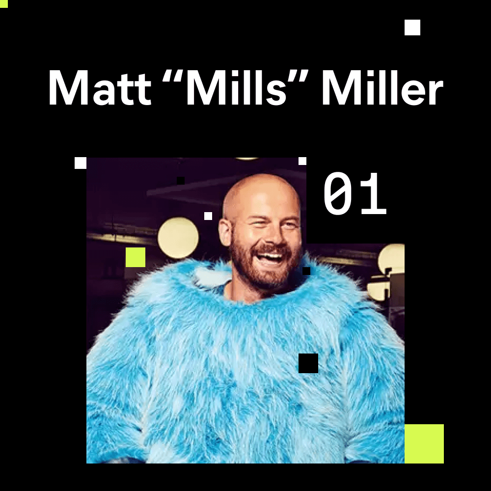 Mills (Co-Founder of Ustwo) portrait photo for episode number 1 of the Shaping Chaos Podcast.