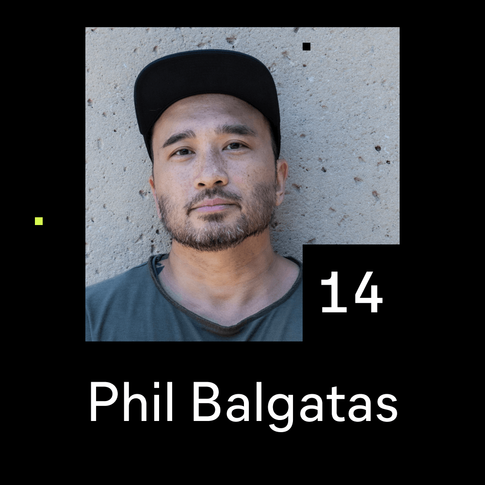 14th episode cover of the Shaping Chaos podcast featuring Phil Balgatas, founder of Design Futures